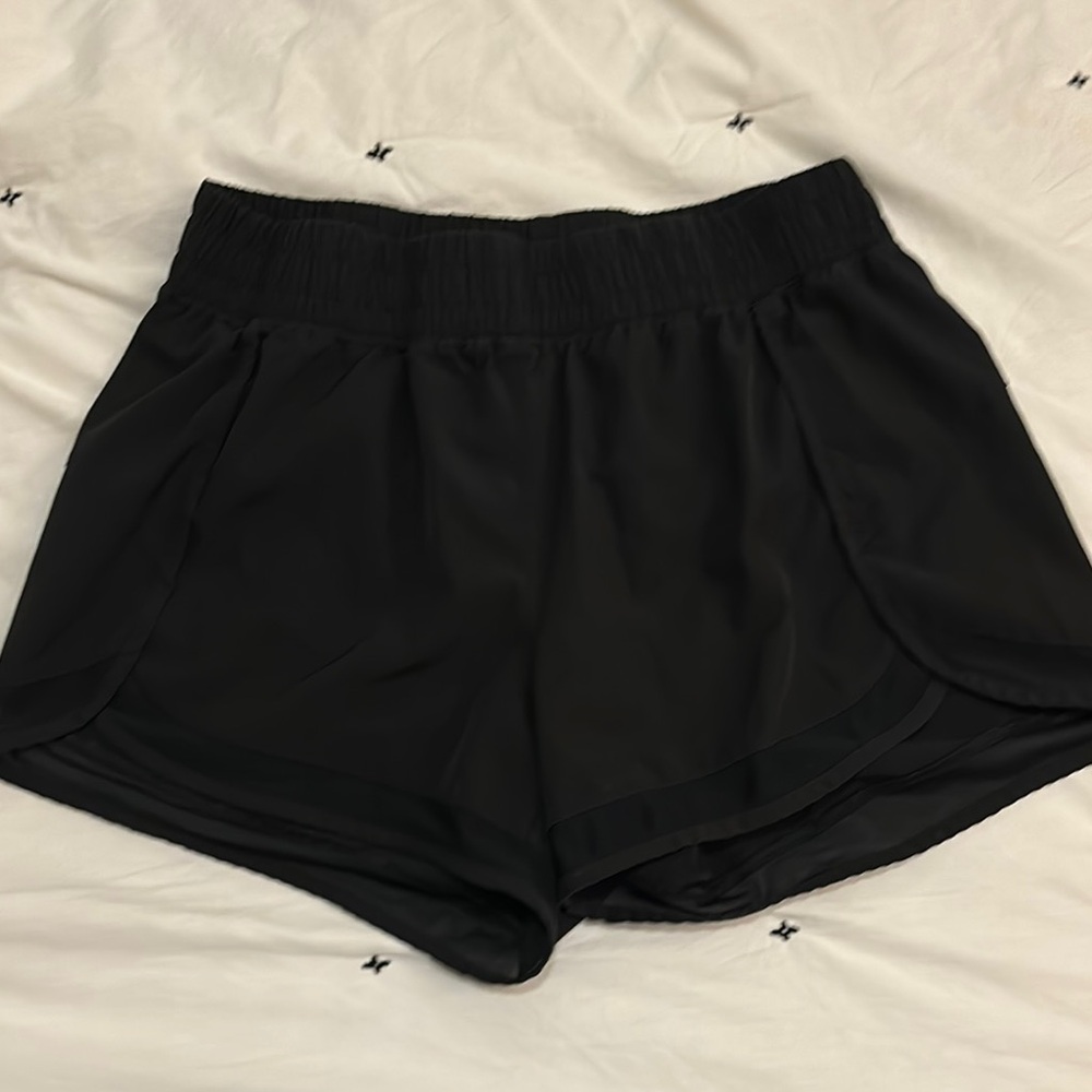 Women's Black Athletic Shorts